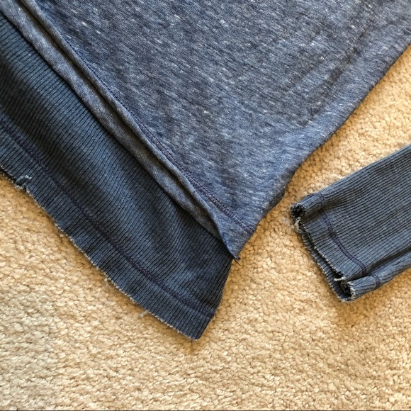 NWOT Free People Magic long sleeve layered tee - Picture 7 of 8